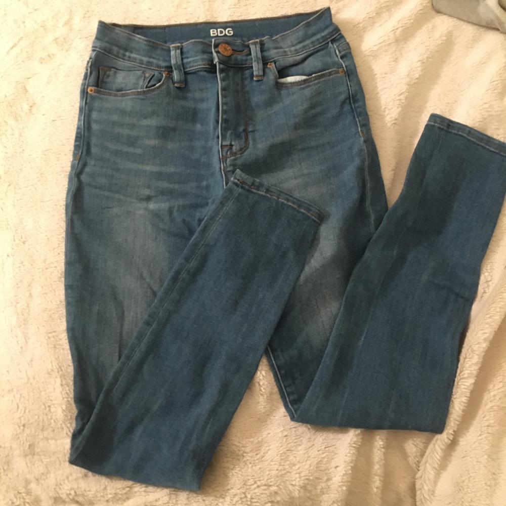 BDG High-rise Twig Ankle midwash jeans